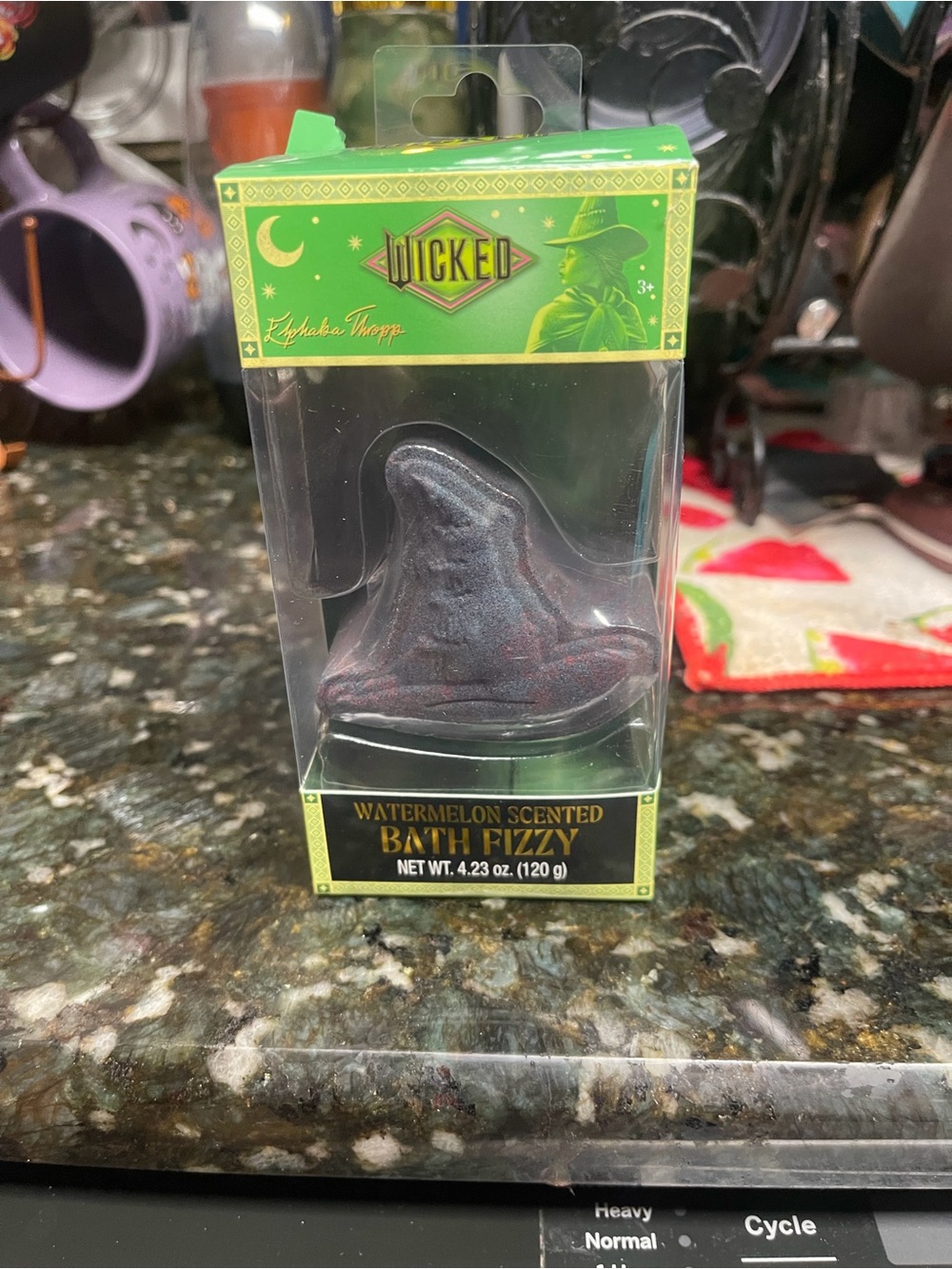 Wicked Watermelon Scented Black Bath Fizzy